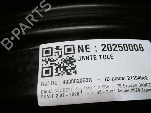 Used Rim Rim TOYOTA RAV 4 II (_A2_) 2.0 D 4WD (CLA20_, CLA21_, CLA20R, CLA21R) (116 hp) 40461950 40461950