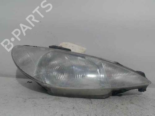 Used Right headlight PEUGEOT 206 Van [1999-2009]  25763468