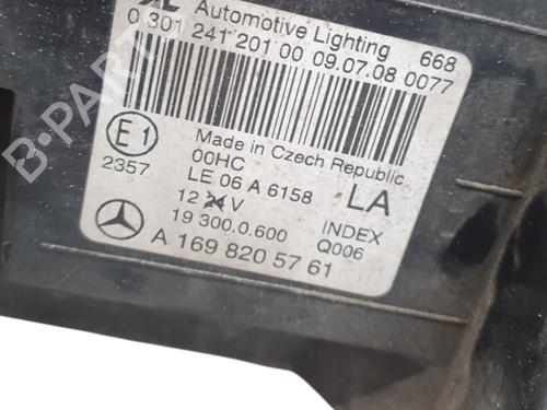 Left headlight MERCEDES-BENZ A-CLASS (W169) A 200 CDI (169.008, 169.308) | BP38545140C28 - Image 3
