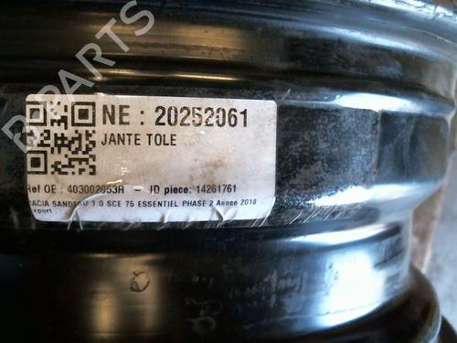 Used Rim Rim 37623257 37623257