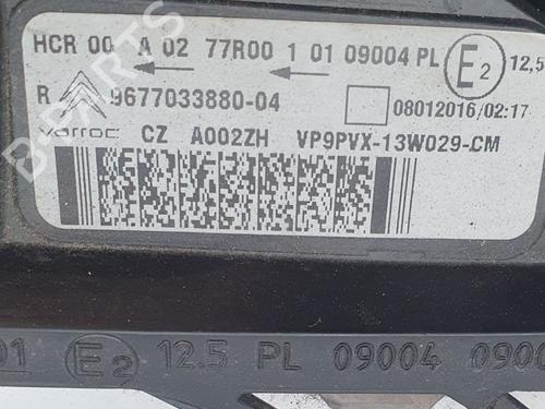Højre forlygte CITROËN C3 II (SC_) 1.0 VTi 68 | BP29620882C29