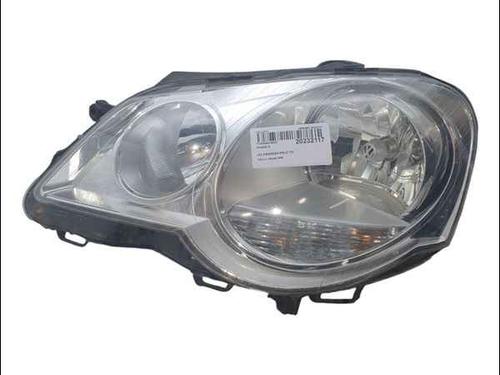 Used Left headlight VW POLO (9N_, 9A_) 1.4 TDI (70 hp) 25764635