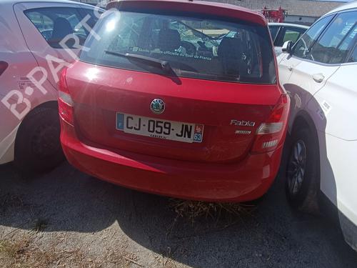 Rear bumper SKODA FABIA II (542) 1.2 12V | BP30722842C8