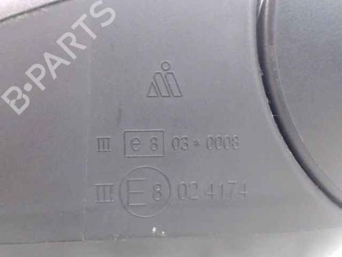 Right mirror PEUGEOT 207 (WA_, WC_) 1.4 HDi | BP24908537C27 