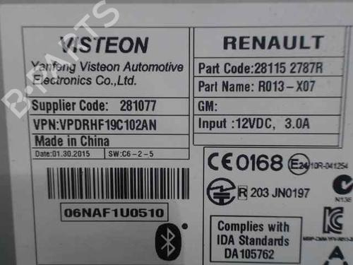 Bilradio RENAULT TWINGO III (BCM_, BCA_) 1.0 SCe 70 | BP24907324E6 