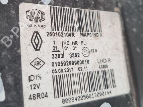 Højre forlygte RENAULT CLIO IV (BH_) 1.5 dCi 75 | BP29599995C29