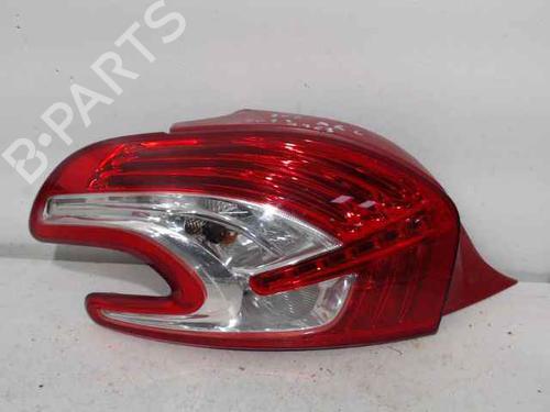 Used Left taillight PEUGEOT 208 I (CA_, CC_) 1.4 HDi (68 hp) 25763053