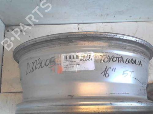 Rim TOYOTA COROLLA Verso (ZER_, ZZE12_, R1_) 2.2 D-4D (AUR10_, AUR10R) | BP24912605C45 