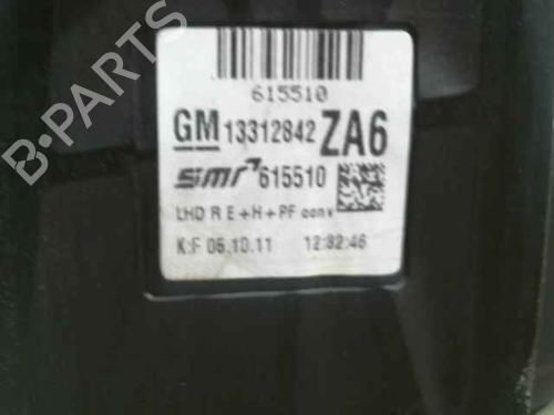 Right mirror OPEL ZAFIRA / ZAFIRA FAMILY B (A05) 1.7 CDTI (M75) | BP25762180C27 