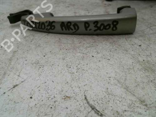 Used Rear right exterior door handle PEUGEOT 3008 I MPV (0U_) 1.6 HDi (109 hp) 24902957