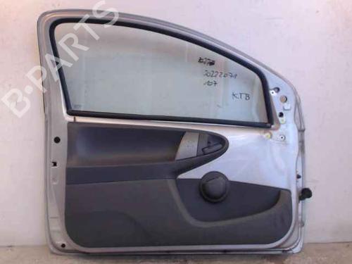 Left front door PEUGEOT 107 (PM_, PN_) 1.0 | BP24906850C2