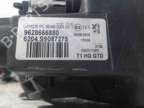 Left headlight PEUGEOT 206 Hatchback (2A/C) 1.4 HDi eco 70 | BP24900360C28 