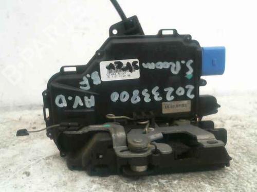Used Front right lock SKODA ROOMSTER (5J7) 1.9 TDI (105 hp) 24907932