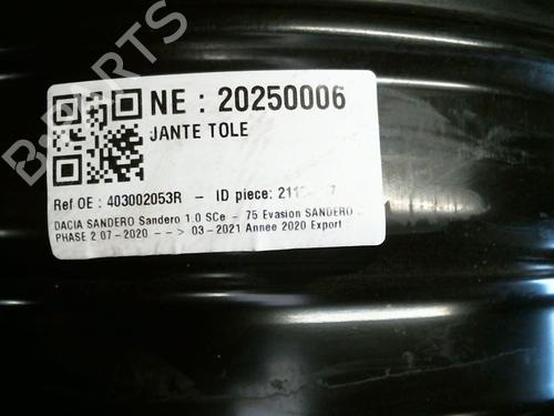 Used Rim Rim TOYOTA RAV 4 II (_A2_) 2.0 D 4WD (CLA20_, CLA21_, CLA20R, CLA21R) (116 hp) 40467967 40467967