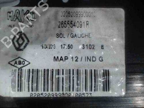 Left taillight RENAULT CLIO IV (BH_) 1.5 dCi 90 | BP24905365C34 