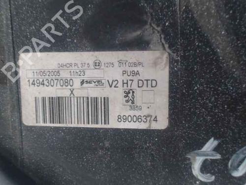 Right headlight PEUGEOT 807 (EB_) 2.0 HDi | BP24902051C29 