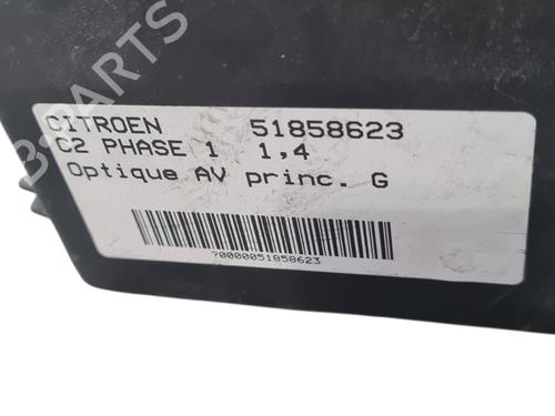 Left headlight CITROËN C2 (JM_) 1.4 HDi | BP29441137C28 