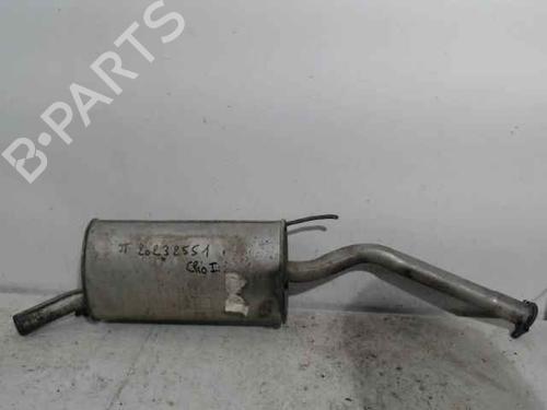 Used Exhaust system RENAULT CLIO I (B/C57_, 5/357_) 1.2 (5/357Y, 5/357K) (58 hp) 25763274