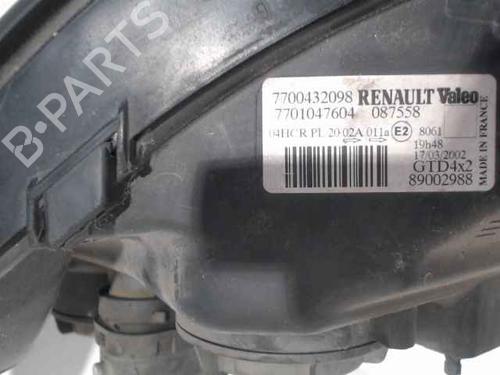Left headlight RENAULT SCÉNIC I MPV (JA0/1_, FA0_) 1.9 dCi (JA05, JA1F) | BP24900953C28 