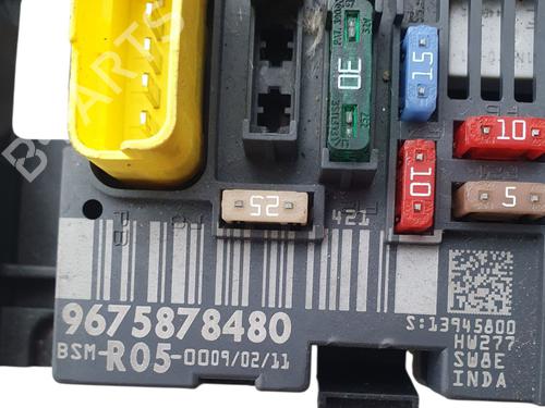 Fuse box PEUGEOT 308 I (4A_, 4C_) 1.6 HDi | BP29170090E1 