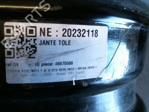 Used Rim Rim 37584019 37584019