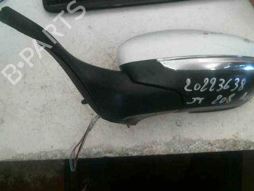 Left mirror PEUGEOT 208 I (CA_, CC_) 1.4 HDi | BP24903993C26