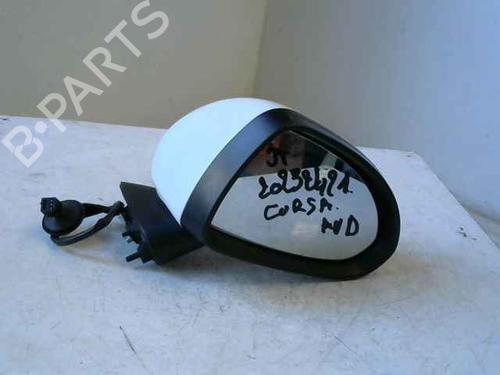 Used Right mirror OPEL CORSA D (S07) 1.0 (L08, L68) (65 hp) 24908715