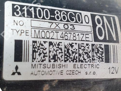 Starter SUZUKI SWIFT III (MZ, EZ) 1.3 (RS413, ZC11S) | BP39178645M8 - Image 2