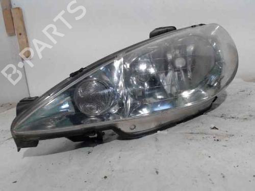 Used Left headlight Left headlight PEUGEOT 206 Hatchback (2A/C) 1.4 HDi eco 70 (68 hp) 24901116 24901116