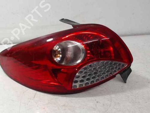 Used Left taillight PEUGEOT 206+ (2L_, 2M_) 1.1 (60 hp) 24905340