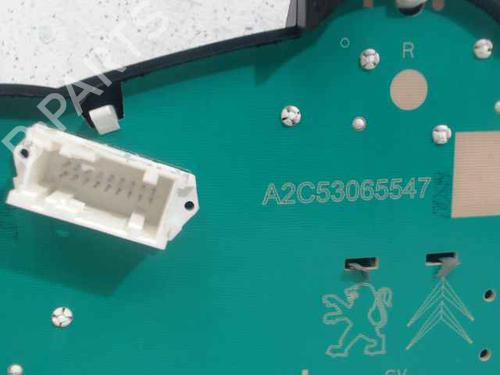 Instrument cluster PEUGEOT 207 (WA_, WC_) 1.4 HDi | BP24898989C47 