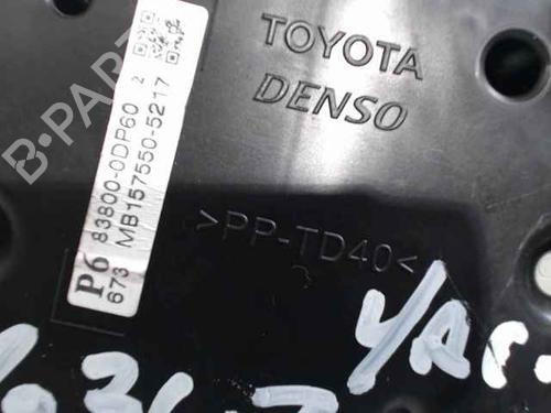 Instrument cluster TOYOTA YARIS (_P13_) 1.3 (NSP130_, NSP130) | BP24898959C47 