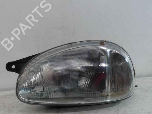 Used Left headlight OPEL CORSA B (S93) 1.4 i (F08, F68, M68) (60 hp) 24900466