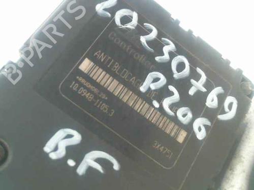ABS pump PEUGEOT 206 Hatchback (2A/C) 1.9 D | BP24896366M43 