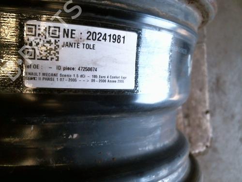 Used Rim Rim 39250232 39250232