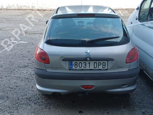 Rear bumper PEUGEOT 206 Hatchback (2A/C)  | BP15460078C8 