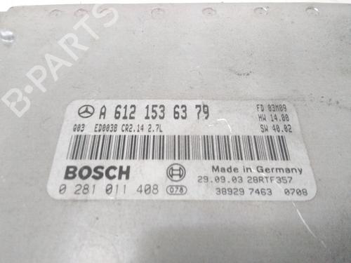 Engine control unit (ECU) MERCEDES-BENZ M-CLASS (W163) ML 270 CDI (163.113) | BP15451436M57 