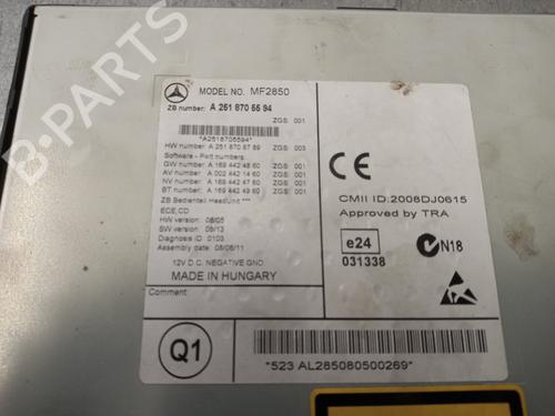 Radio MERCEDES-BENZ R-CLASS (W251, V251)  | BP15463645E6 