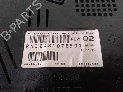 Instrument cluster RENAULT MEGANE III Hatchback (BZ0/1_, B3_)  | BP15450444C47 