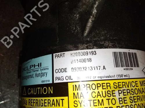 AC compressor RENAULT SCÉNIC II (JM0/1_)  | BP15427603M34 