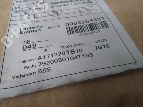 Front right panel MERCEDES-BENZ SLK (R171) 200 Kompressor (171.442) | BP15464657C59 