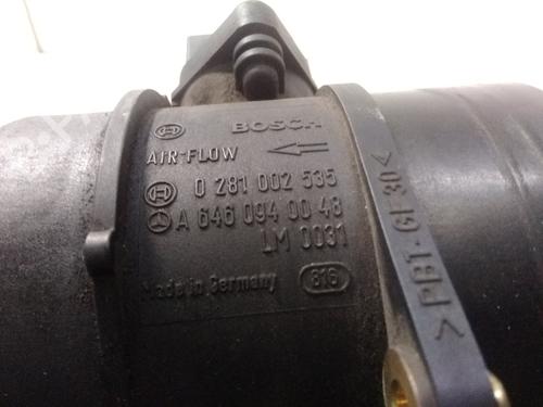 Mass air flow sensor MERCEDES-BENZ C-CLASS (W204) C 220 CDI (204.008) | BP18015764M95 