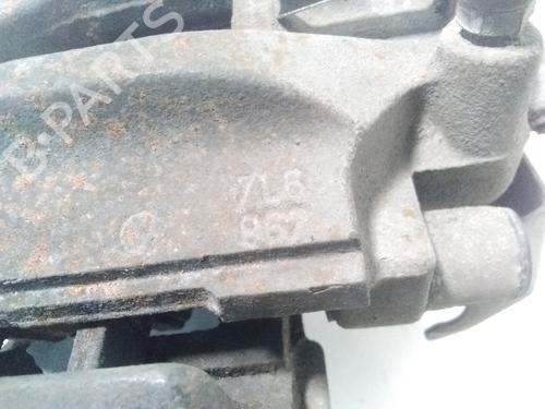 Right rear brake caliper VW TOUAREG (7LA, 7L6, 7L7)  | BP15453384M106 