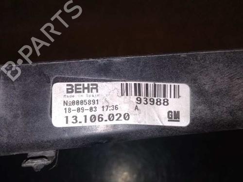 AC radiator OPEL CORSA C (X01)  | BP15432145M32 