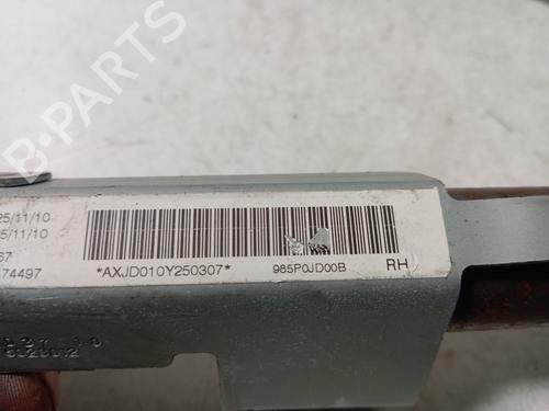 Right curtain airbag NISSAN QASHQAI / QASHQAI +2 I (J10, NJ10, JJ10E)  | BP17322320C12 