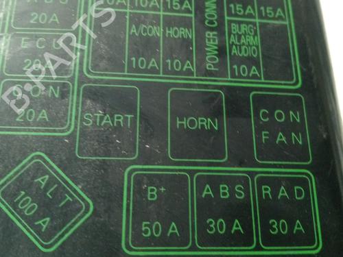 Fuse box HYUNDAI COUPE I (RD)  | BP16813961E1 