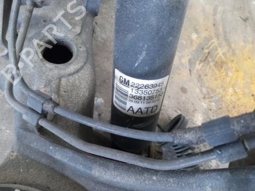 Right rear shock absorber OPEL MERIVA B MPV (S10)  | BP15455707M19 