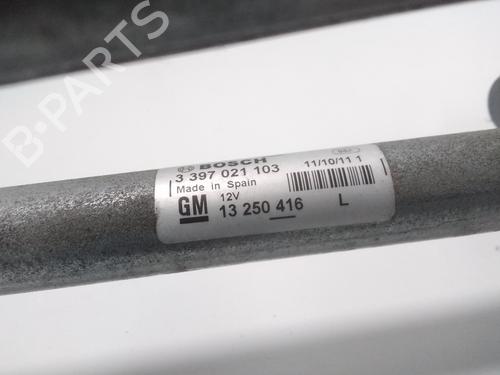 Front wiper motor OPEL MERIVA B MPV (S10)  | BP15455693M29 