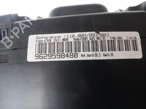 Instrument cluster PEUGEOT 607 (9D, 9U)  | BP18298769C47 