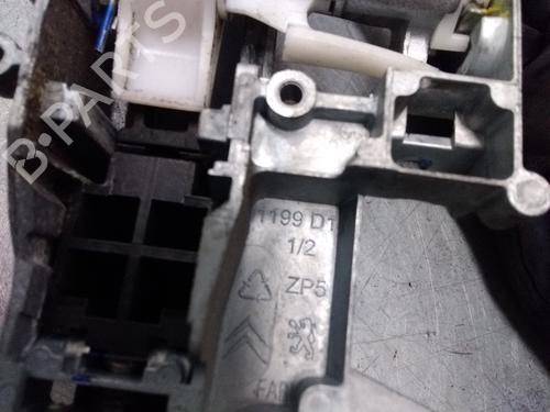 Front right exterior door handle PEUGEOT 207 (WA_, WC_)  | BP15802606C129 